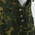 thumbnail image 6 of JYLPZYR Summer Beach Dresses Men's Women's American Flag Denim Bib Overall Shorts Romper Independence Day Clothes Women White Dresses Vacation Dresses for Women 2024 Womens Sundresses(Camouflage,L), 6 of 7