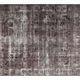 thumbnail image 1 of Ahgly Company Indoor Rectangle Contemporary Purple Abstract Area Rugs, 2' x 4', 1 of 6