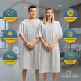thumbnail image 3 of Bata de hospital Magnus Care, mezcla de algodón, a la moda, 2XL, 3 of 7