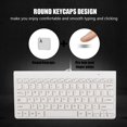 thumbnail image 3 of Mini Wired Keyboard Mouse Set Combo, Ultra Thin, Compact Size,  Cable, for Office Work and Entertainment Life, 3 of 7