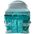 thumbnail image 3 of Cuna de Viaje Infanti con Organizador Turquesa, 3 of 3
