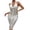 White, variant on Strapless Dress Women V Neck Beach Solid Hollow Weave Slimming Hem Cover Up Sleeveless Dress Cute Dresses for Teen Girls Women's Plus Sheath Dresses, Style 15646, White L