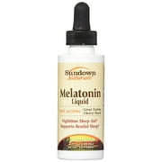 Sundown Melatonin Liquid Cherry Flavor 2 oz Each