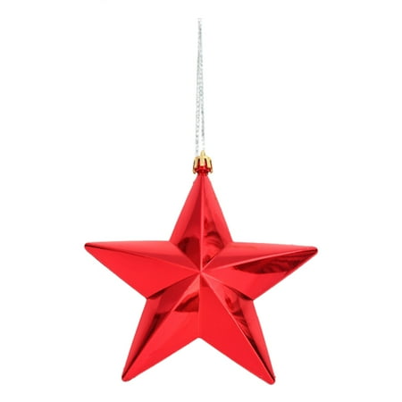 

Veki Christmas Star Tip Pendant Pendant Holiday Holiday Home Decoration Christmas Mantel Garland on Fireplace