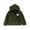 Army Green, variant on Elippeo Infant Baby Girl Boy Winter Fuzzy Coat 6M 9M 12M 18M 24M 3D Bear Hooded Jacket Zipper Closure Fleece Outerwear Gray