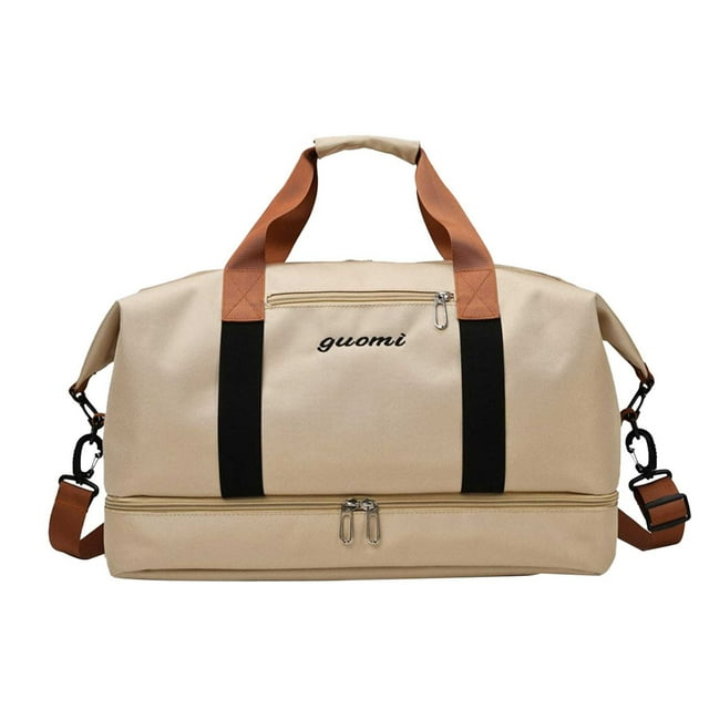 Sacs de Sport de Voyage,Sac de Sport de Voyage avec Compartiment à Chaussures Sac de Sport de Gym Organisateur Pliable
