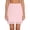 Pink, variant on WAGUTH Womens Half Slip Underskirt Short Mini Skirt with Floral Lace Hem Elastic Waist Loungewear Underdress