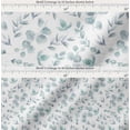 thumbnail image 2 of Soimoi White Cotton Poplin Fabric Flower Leaves Fabric Prints By Yard 56 Inch Wide, 2 of 7