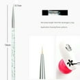 thumbnail image 4 of Nail Art Drawing Pen Set 3 Pieces for Flowers and Strokes, 4 of 5