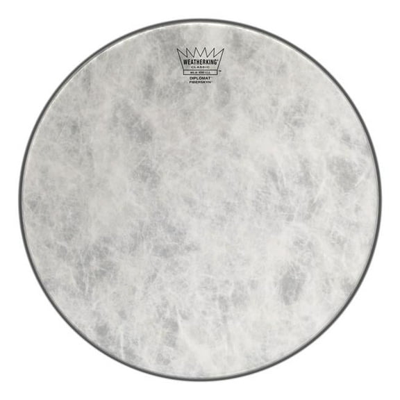 Remo Drum Heads 3700439 14 in. Dia. Batter Diplomat Fiberskyn Classic Drumhead
