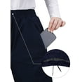 thumbnail image 3 of 33,000ft Women's Rain Pants, Lightweight Waterproof Rain Over Pants, Windproof Hiking Pants for Outdoor, Fishing, Rainy Day, 3 of 7