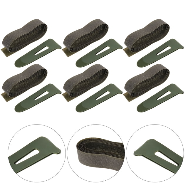 unbranded 12Jgo Accesorio Para Ajuste De Puños Resistente Para Ropa De Exterior Y Abrigo Verde Oliva