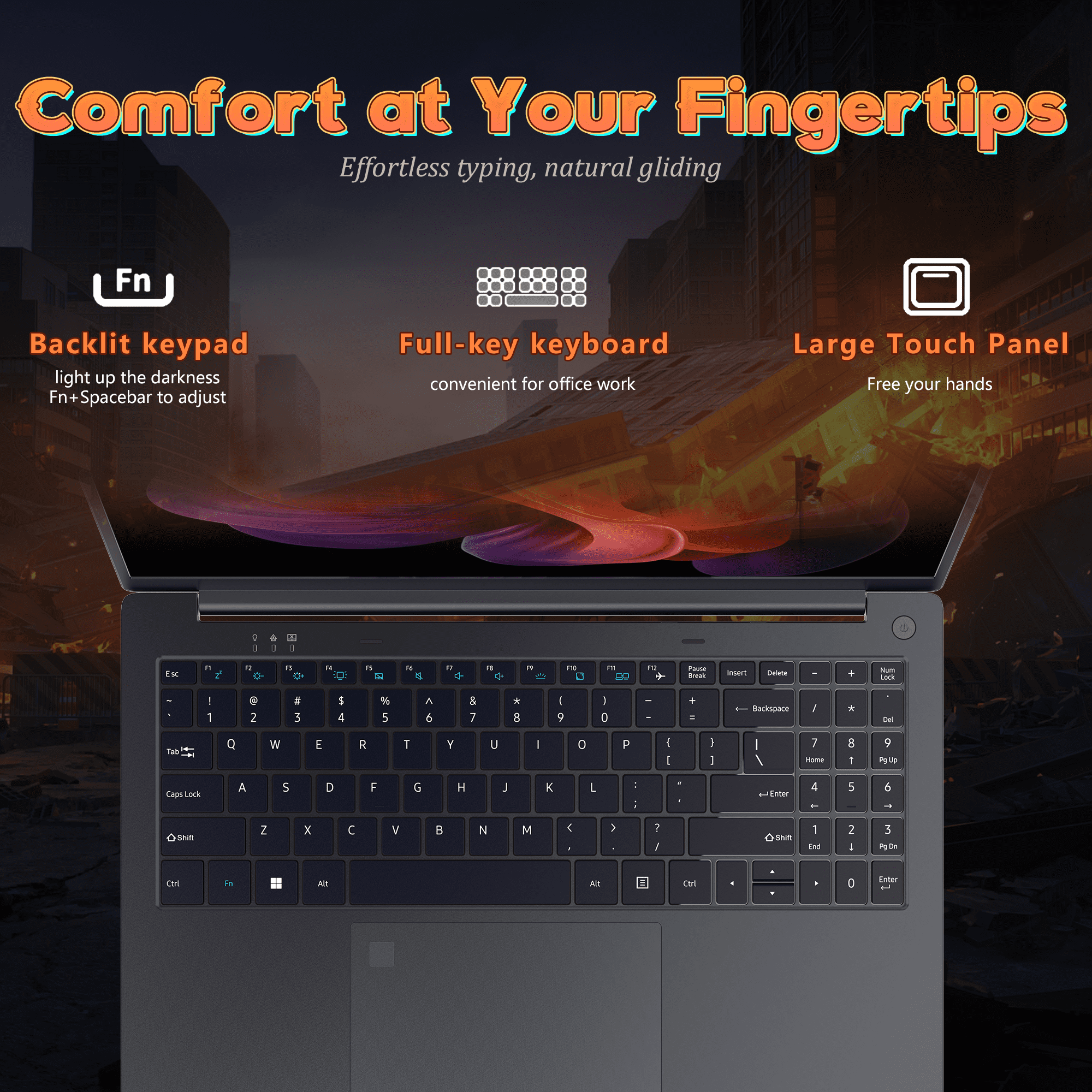 Ningmei HustleForge NLR500P 15.6 inch Laptop AMD Ryzen 5 7430U
