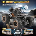 thumbnail image 4 of Freecat RC Car, Remote Control Truck Toys for Boy 8 to 11 Years, 1:18 Remote Control Monster Truck with 1080P HD Camera, 4WD 2.4Ghz Alloy Truck Toys for Kids Boys Adults Birthday Gifts., 4 of 8
