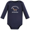 thumbnail image 5 of Hudson Baby Cotton Long-Sleeve Bodysuits, 3- Pack, Newborn- 24 Months, 5 of 5