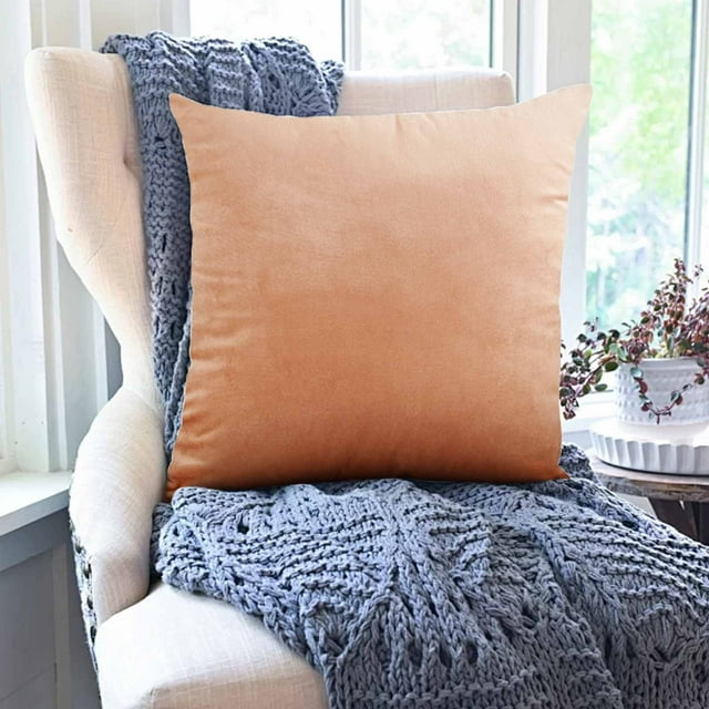 Cojines de almohada sofás sillas reposacabezas respaldos terciopelo, cojines de terciopelo reposacabezas respaldos, cojines de terciopelo suave para sofás sillas, fundas de almohada de