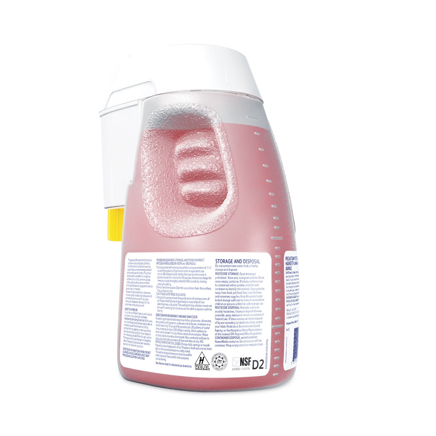Diversey Final Step Sanitizer, Liquid, 2.5 L Spray Bottle (101105267)