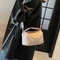 thumbnail image 4 of Bolso de hombro para viajeros de alta gama, de estilo perezoso, moderno y sencillo, el popular bolso de mujer de este año, el bolso de mensajero Boston informal, 4 of 5