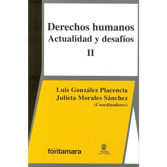 Derechos humanos actualidad y desafíos II, de Luis González