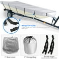 thumbnail image 3 of LABLT 210D Marine Grade Boat Cover- Water Proof Heavy Duty Trailerable Replacement for Jon Boat, 3 of 5