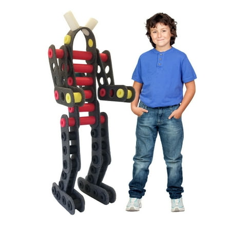 - Noodle Builder Robot Construction Kit - Build a 55 inch Tall Foam Robot