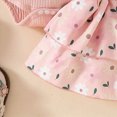 thumbnail image 6 of CAUYDY 0 3 6 9 Months 1T 2T Baby Girl Cute Clothing Set Infant Girls Long Sleeve Bodysuit Newborn Fall Winter Romper Preemie Outfit Sizes 0-3 Months,Pink, 6 of 7
