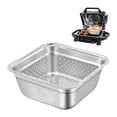 thumbnail image 2 of Replacement Tray Mesh Basket for Air Fryer Basket, 2 of 5