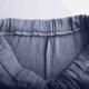 thumbnail image 5 of Pantalones largos de verano para hombre, de algodón y lino, con pierna ancha, estampados, con cordones, para deportes y vacaciones, 5 of 7