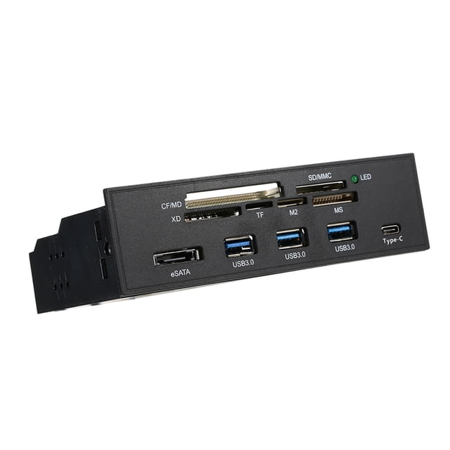 Lector Sunshine-Tipway stw 5.25 '' Medios Reader Medios Multifunció PC PC PANEL frontal Tipo-C USB 3.1 USB 3.0 Soporte CF MD XD MMC TF M2 MS MS