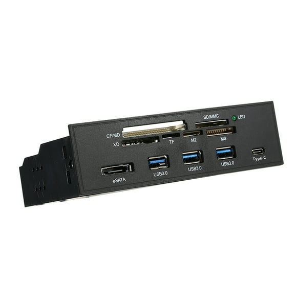 Lector Sunshine-Tipway stw 5.25 '' Medios Reader Medios Multifunció PC PC PANEL frontal Tipo-C USB 3.1 USB 3.0 Soporte CF MD XD MMC TF M2 MS MS