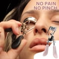 thumbnail image 2 of Pink Ergonomic Eyelash Curler 1 Pack, Stainless Steel Eye Lash Curling Tool with Silicone Pad for No Pinch, Long-Lasting Curl Professional Comfort Grip with Snoep in Beperkte Oplage, 2 of 7