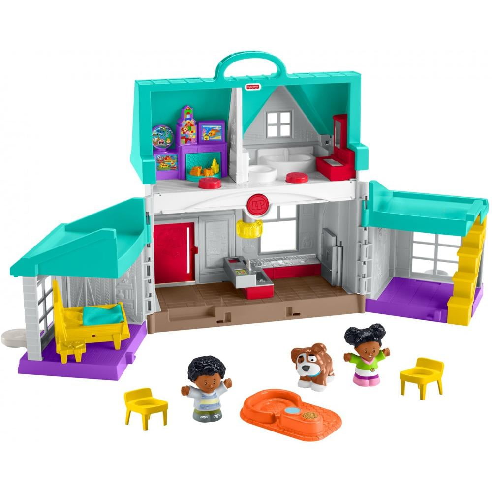 little people fisher price doll house