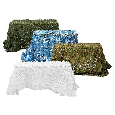 Leaves Camo (16ft x 8ft Jungle Camouflage Net Leaves Hide Netting Camo Net Camouflage Military Netting For Camping Military Hunting Shotting Sunscreen Nets Camouflage)