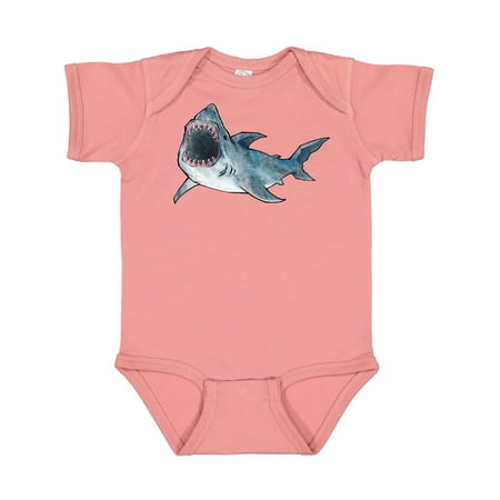 

Inktastic Great White Shark Gift Baby Boy or Baby Girl Bodysuit