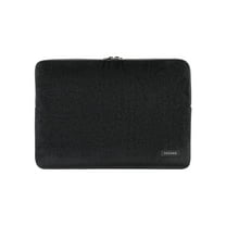 Tucano VELLUTO Stretchy neoprene and corduroy cover for MacBook Pro 16", MacBook Pro 15" and Laptop 15.6". This guarantees a slimmer profile and excellent protection. Black
