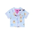 thumbnail image 2 of Bluey Girls Button Front Top and Pants Pajama Set, 2-Piece, Sizes 4-12, 2 of 4