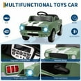 thumbnail image 3 of 12V Ride On Car,Battery Powered Ride On Toys with Remote Control,Bluetooth, Shock Absorbers, Safety Belt,LED Lights,Kids Electric Vehicle with 3 Speeds,Easy Assembly, 3 of 8
