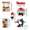 thumbnail image 5 of | Independence Day Home Table Decoration Signs for Memorial Day Party, 5 of 5