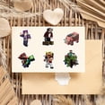 thumbnail image 5 of 50pcs Minecraft Cartoon Graffiti Stickers Water Bottle Suitcase Laptop Waterproof Sticker Decoration, 5 of 5