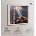 thumbnail image 2 of Shine Down Radiance Shadowbox Print Christian Wall Decor by Art Remedy, Blonde Frame, 40 x 40, 2 of 5
