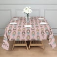 thumbnail image 3 of Doll Princess Pattern Square Tablecloth,Waterproof Square Table Cover,Wipeable Spillproof Washable Table Cover for Home Kitchen Party Decor 52"x52"(132x132cm), 3 of 6