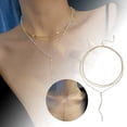 thumbnail image 1 of Nueva capa en forma de Y collar de perlas para las mujeres y de moda fresco y ligero collar de clavícula retro de capa, 1 of 7
