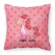 thumbnail image 1 of "Treasures BB7379PW1414 Polkadot Watercolor Outdoor Canvas Pillow, Multicolor" Caroline's Treasures BB7379PW1414, 1 of 1