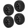 thumbnail image 4 of QIILU Wheel Rims Tires Tyre Set, 1/24 RC Car Rims Tires Tyre Set Strong For Axial Scx24 For AXI90081 For AXI00001, 4 of 8