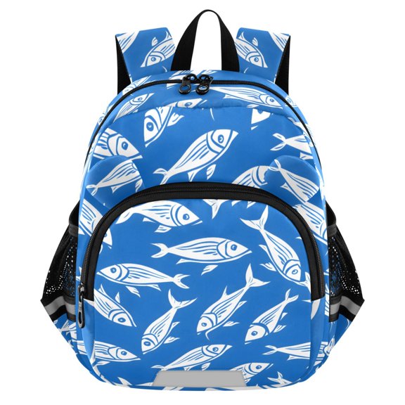 ALAZA Fishes Mini Backpack School Bookbag Age 3-7 Medium