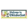 Beistle Welcome To Oktoberfest Sign Banner (Case of 12)
