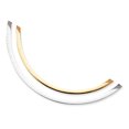 thumbnail image 1 of 14k Yellow and White Gold Two-tone Lt Reversible 5mm Omega w/extender Necklace Length 16 Inch, 1 of 1