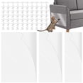 thumbnail image 2 of MesaSe 10 Pcs Ruban Anti-Rayures pour Chat Transparent PVC Anti-Rayures pour Meubles Invisible Auto-Adhésif Résistant pour Lit Canapé Porte Chaises 17 x 6/, 2 of 10