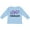 AE-Light Blue, variant on Colorado Columbine Flowers Boys or Girls Long Sleeve Toddler T-Shirt