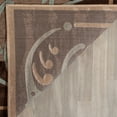 thumbnail image 6 of SAFAVIEH Martha Stewart Scrollwork Polk Dots Area Rug, Brown, 2'7" x 4', 6 of 11